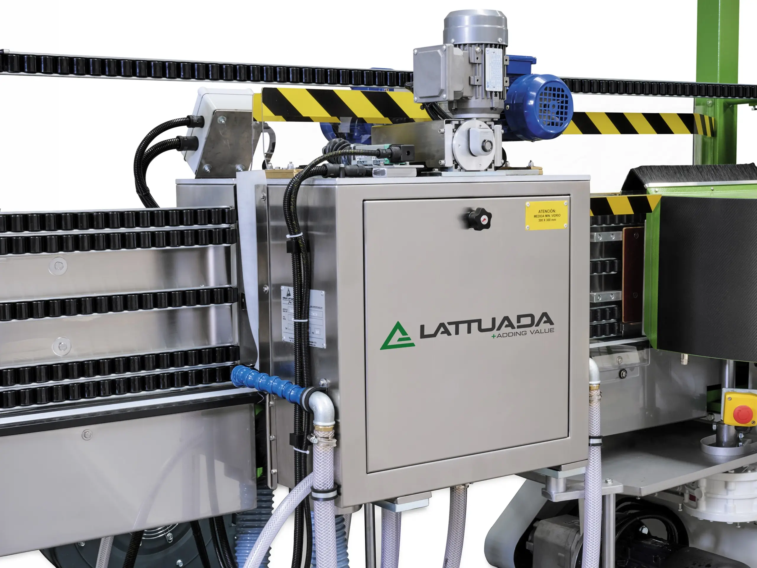 Accessories for straight-line edging machines: more flexibility in the processing of glass